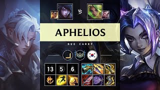 Aphelios ADC vs Zeri Quadra Kill Unstoppable  KR Challenger Patch 1420 [upl. by Bellanca164]