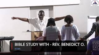 Bible Study With  Rev Benedict O [upl. by Emelin703]