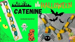 COME REALIZZARE DELLE CATENINE PER HALLOWEEN [upl. by Sellers]