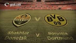 Shakhtar Donetsk v Borussia Dortmund Preview  Champions League 2013 [upl. by Nahtad]