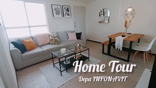 House Tour Departamento INFONAVIT vivir sola [upl. by Gereron]