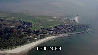 North Sea  Island in Baltrum in the state Lower Saxony Germany [upl. by Hnim]