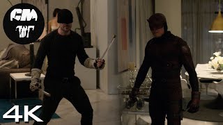 Daredevil vs Kingpin  Final Fight Scene  Daredevil S3E13 4K [upl. by Annalee]