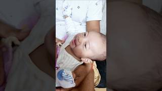 Dady calls to baby response Dady baby shorts cute boy sleep music bedtime song laugh girl [upl. by Brottman991]