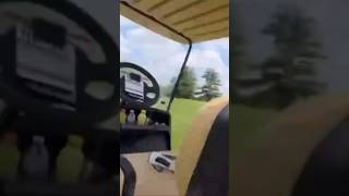 STOLE THERE GOLF CART 🤣 lit tiktok funny golf golfing pga viral trend stolen mad karens [upl. by Aleka]