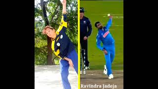 Ravindra Jadeja Bowling Action Copy same to same😇 [upl. by Ibba375]