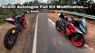 Rc200 Autologue Kit Full Modification💥RC 200 modification [upl. by Bakeman]