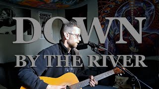 Down By The River Neil Young Acoustic Cover [upl. by Haiasi]