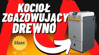 KOCIOŁ NA ZGAZOWANIE DREWNA BLAZE HARMONY COMFORT NAJLEPSZY KOCIOŁ NA DREWNO TANIE OGRZEWANIE DOMU [upl. by Luna]