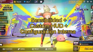 Sensibilidad  Custom HUD  configuración interna  iPhone 13 Pro Max Jordy 3xe [upl. by Atile712]