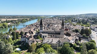 Tournus se révèle au fil de la Saône [upl. by Nnaitak563]