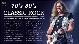 Great Classic Rock 70s 80s Playlist  Rock Classic  Spotify Playlist Of Classic Rock🎶🎶 [upl. by Levon]