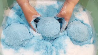 Bleach Reaction and Recycled Powder 🤍 Sponges Squeezing 💙 ASMR [upl. by Ayr]