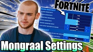 Mongraals Fortnite Settings A Complete Guide  Mongraal Sensitivity And DPI [upl. by Ledniahs]