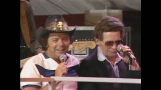 Jerry Lee Lewis Mickey Gilley together live at Gilleys July 3rd 1983 [upl. by Atal]