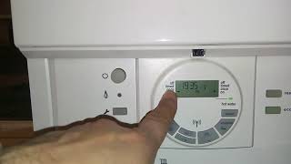 Tutorial  How to program the Worcester Combi boiler [upl. by Ythomit]