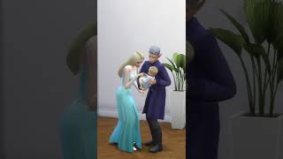 Elsa amp Jack Frost Part 2 sims4 thesims4 disney frozen [upl. by Leynwad505]