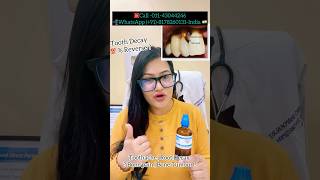 Reverse tooth decay Mezereum homeopathy medicine in Toothache  Tooth caries  drrukmanichoudhary [upl. by Erehc536]