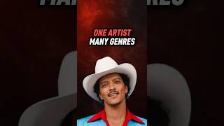 One artist many genres  Bruno Mars 🔥 Which genre did I forgot [upl. by Ingrid308]