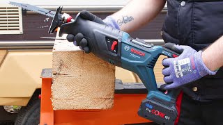 New Bosch GSA 185LI Cordless Reciprocating Saw [upl. by Krm]