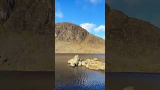 I love this hiking location Pavey Ark summit views 👌🏻 hiking adventure views mountains lakes [upl. by Lankton]