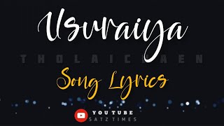 Usurey usurey full song lyrics  karuppan  tamil [upl. by Lulita]