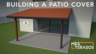 Terasos Stogo Montavimo Instrukcija  Roof Over Deck Installation  Patio Cover Building [upl. by Thadeus]