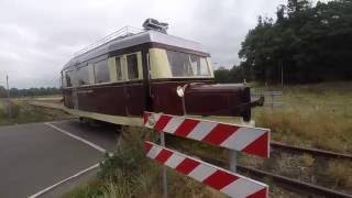 Wismar Railbus MBS Museum Buurtspoorweg 2016 [upl. by Yehudi]