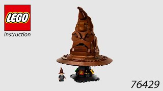 LEGO Instruction  Harry Potter  76429  Talking Sorting Hat [upl. by Leehar741]