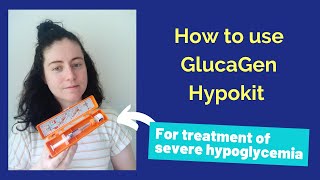 Type 1 Diabetic demonstrates GlucaGen Hypokit  Severe Hypoglycaemia [upl. by Sire]