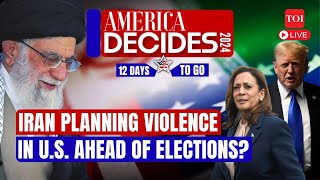 Iran To Burn US On Election Day Big Warning By American Officials  Harris  Trump  US News [upl. by Zaccaria]