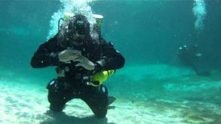 CCR diver training  BOOM excercise [upl. by Terrance]