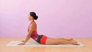 Cobra Pose Home Practice from Yoga Journal [upl. by Keligot]