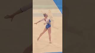 Angelina Melnikova Floor Exercise Routine 2020 Tokyo Olympic Games Slow Motion shorts 5 [upl. by Otha440]