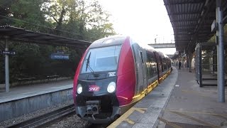 Paris Z50000MI09  Neuville Université RER A et Ligne L Transilien [upl. by Eissej374]