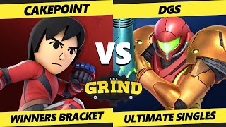 The Grind 287  Cakepoint Mii Brawler Vs DGS Samus Smash Melee  SSBM [upl. by Ferdinanda899]