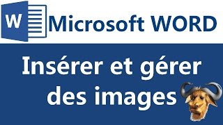 Insérer et gérer des images sous Microsoft Word 2007 2010 [upl. by Enailuj]