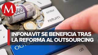 Recibirá Infonavit 2 mil 835 mdp adicionales por reforma al outsourcing [upl. by Tterraj787]