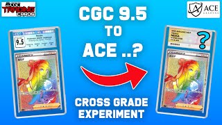 POKEMON EXPERIMENT  Is it worth crossgrading from CGC to ACE Grading [upl. by Caruso]