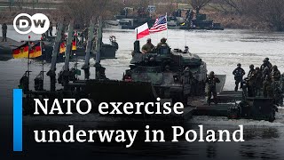 NATO conducts major Steadfast Defender exercise in Poland  DW News [upl. by Ryle]