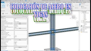 COMO COLOCAR ACERO EN VIGAS EN REVIT CAP06 [upl. by Dyann]