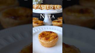 Pastéis de Nata Recipe 🤍 [upl. by Morty]