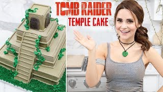 TOMB RAIDER TEMPLE CAKE  NERDY NUMMIES [upl. by Madlen]