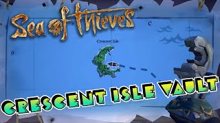 Sea of Thieves  Crescent Isle Vault Location [upl. by Zonnya459]