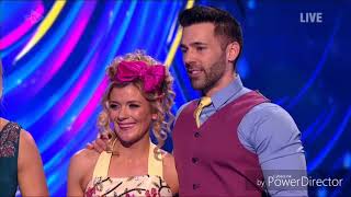 Jane Danson and Sylvain Longchambon skating in Dancing on Ice 17219 [upl. by Letnohc]