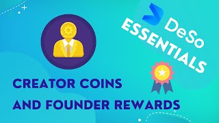 DeSo Tutorial Creator Coins and Founder Rewards 🪙 [upl. by Iroak]