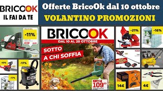 volantino BRICO OK Fai Da Te dal 10 ottobre 2024 ✅ Offerte giardino 🔥Promozioni casa faidate [upl. by Wonacott]