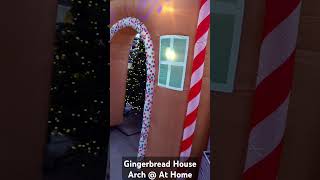 Gingerbread House Arch Inflatable christmasinflatables gingerbreadhouse christmas inflatable [upl. by Harday523]