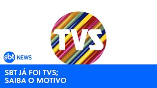 Relembre a explicação de Silvio Santos sobre o nome da emissora TVS antes de se tornar SBT [upl. by Racso]