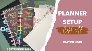 Simple SETUP Catchall Planner  Customizing my catchall system Sept 2024 [upl. by Xel560]